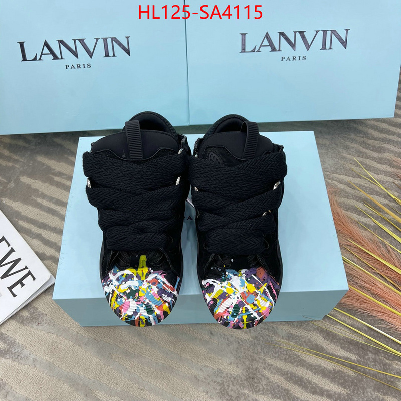 Men Shoes-LANVIN designer 1:1 replica ID: SA4115 $: 125USD