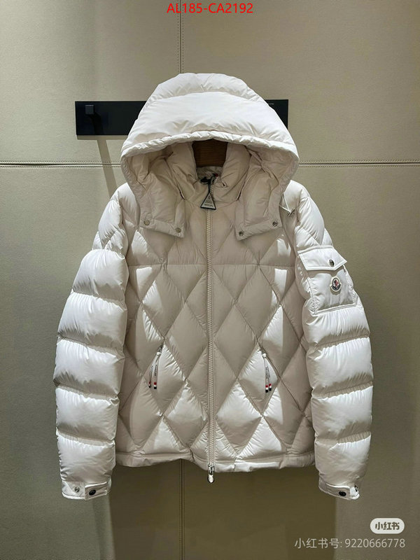 Down jacket Men-Moncler best replica new style ID: CA2192 $: 185USD