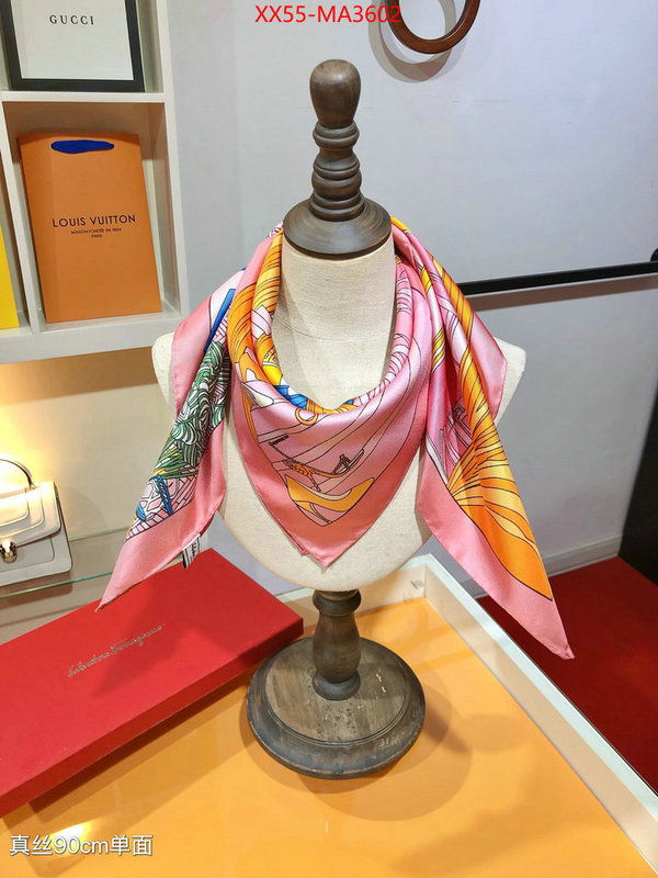 Scarf-Ferragamo from china 2024 ID: MA3602 $: 55USD