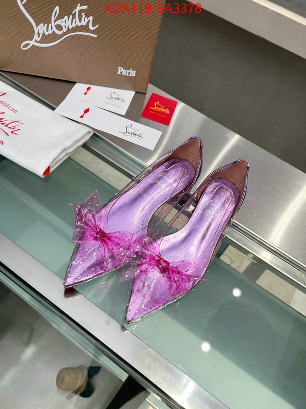 Women Shoes-Christian Louboutin online sales ID: SA3378 $: 119USD