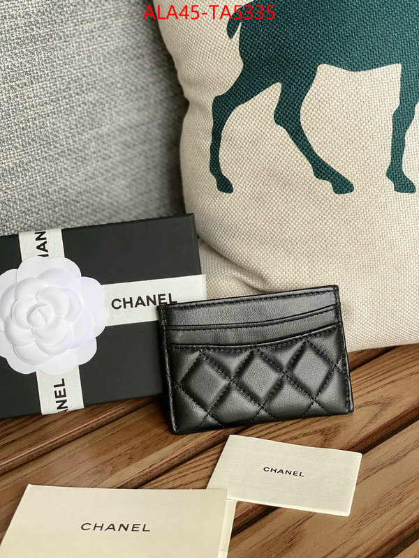 Chanel Bags(TOP)-Wallet- 7 star quality designer replica ID: TA5335 $: 45USD,