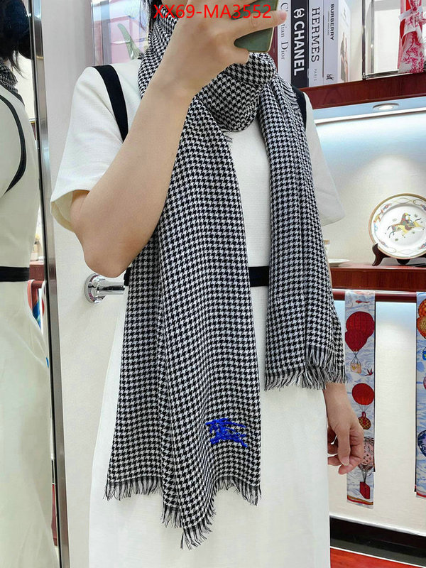 Scarf-Burberry replcia cheap ID: MA3552 $: 69USD