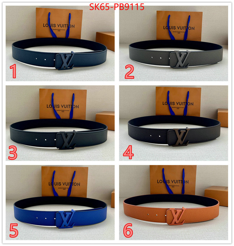 Belts-LV high quality ID: PB9115 $: 65USD