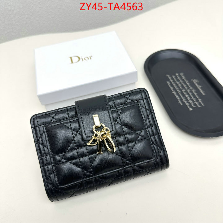 Dior Bags(4A)-Wallet- best capucines replica ID: TA4563 $: 45USD,