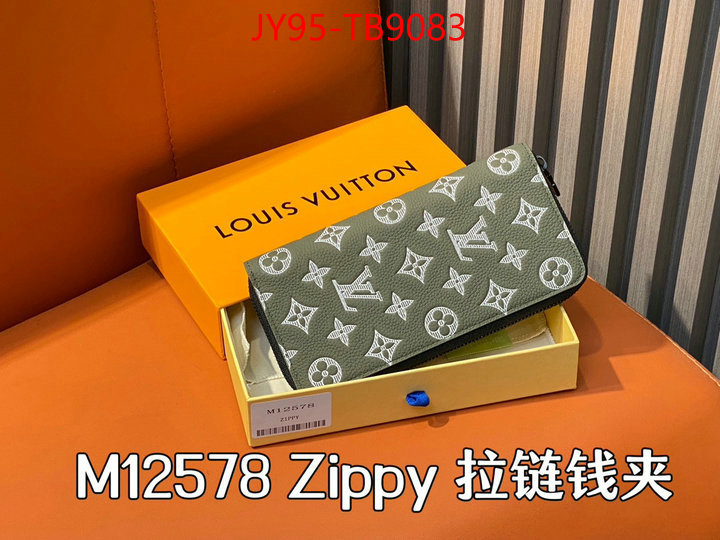 LV Bags(TOP)-Wallet the quality replica ID: TB9083 $: 95USD,