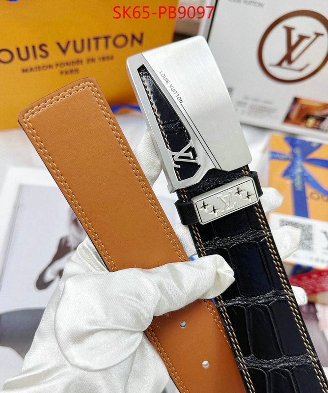 Belts-LV designer high replica ID: PB9097 $: 65USD