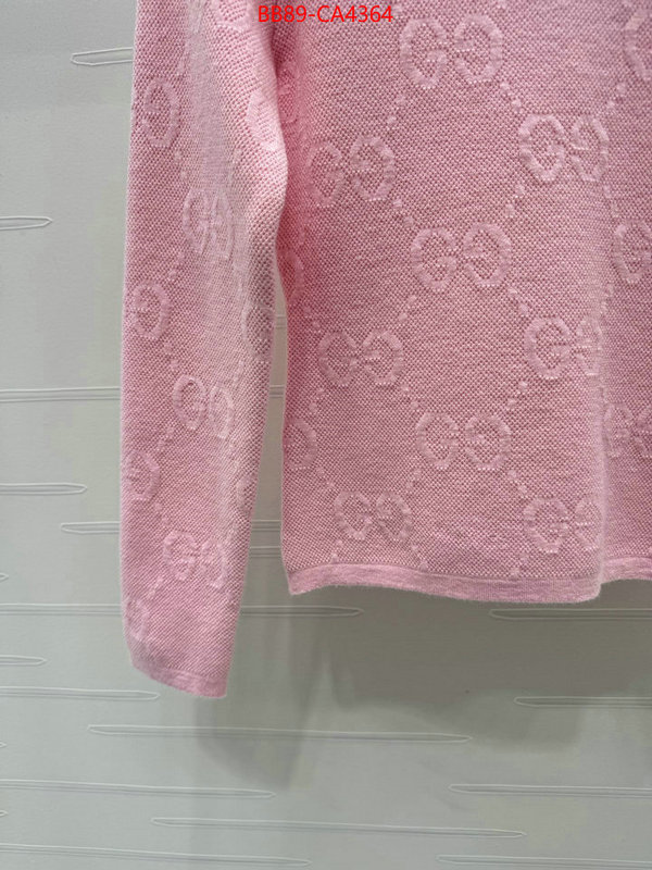 Clothing-Gucci designer 1:1 replica ID: CA4364 $: 89USD