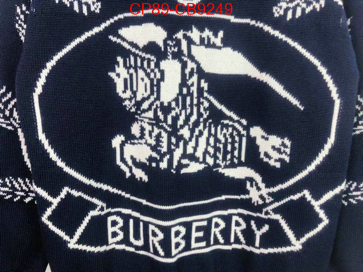 Clothing-Burberry counter quality ID: CB9249 $: 89USD