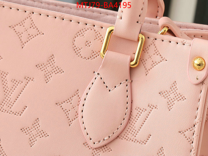 LV Bags(4A)-Handbag Collection- 1:1 replica ID: BA4195 $: 79USD,