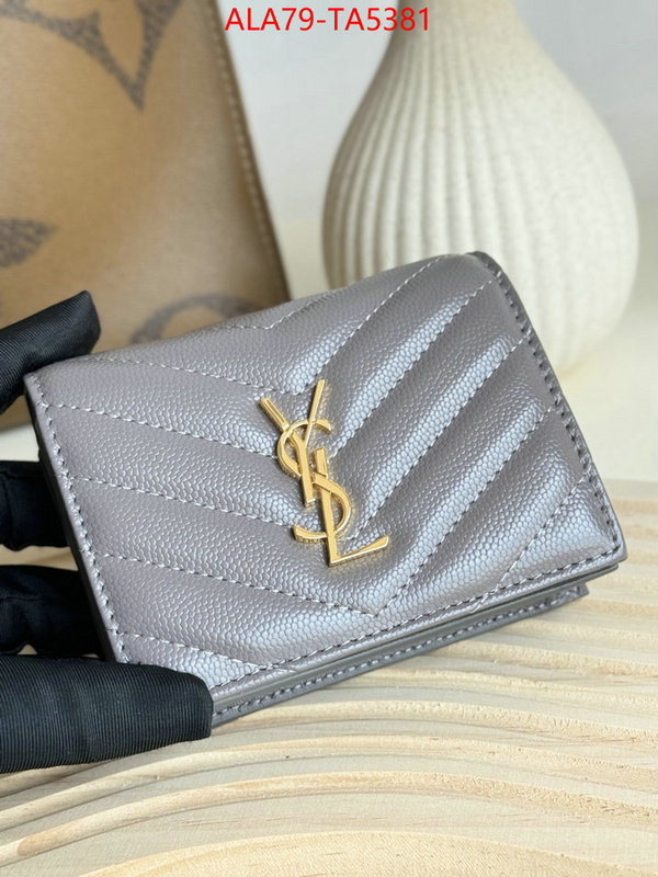 YSL Bags(TOP)-Wallet- find replica ID: TA5381 $: 79USD,