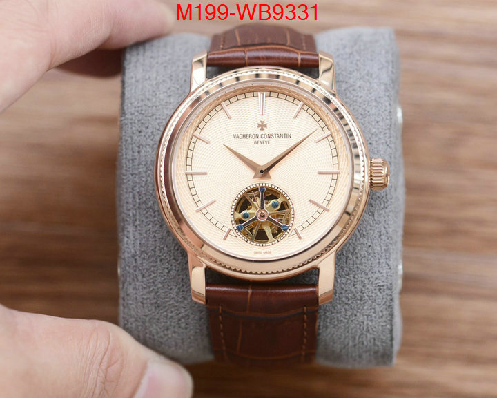 Watch(TOP)-Vacheron Constantin replica every designer ID: WB9331 $: 199USD