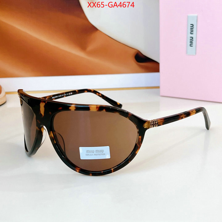 Glasses-Miu Miu buy aaaaa cheap ID: GA4674 $: 65USD