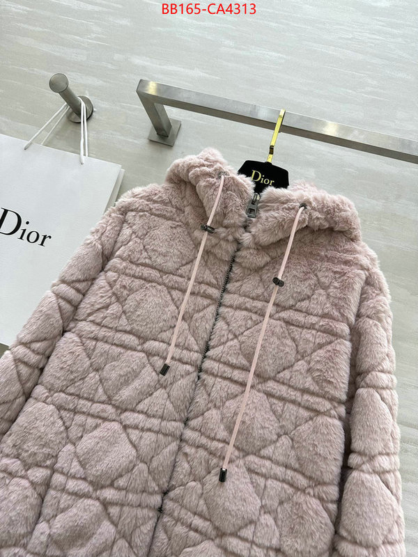 Clothing-Dior wholesale designer shop ID: CA4313 $: 165USD