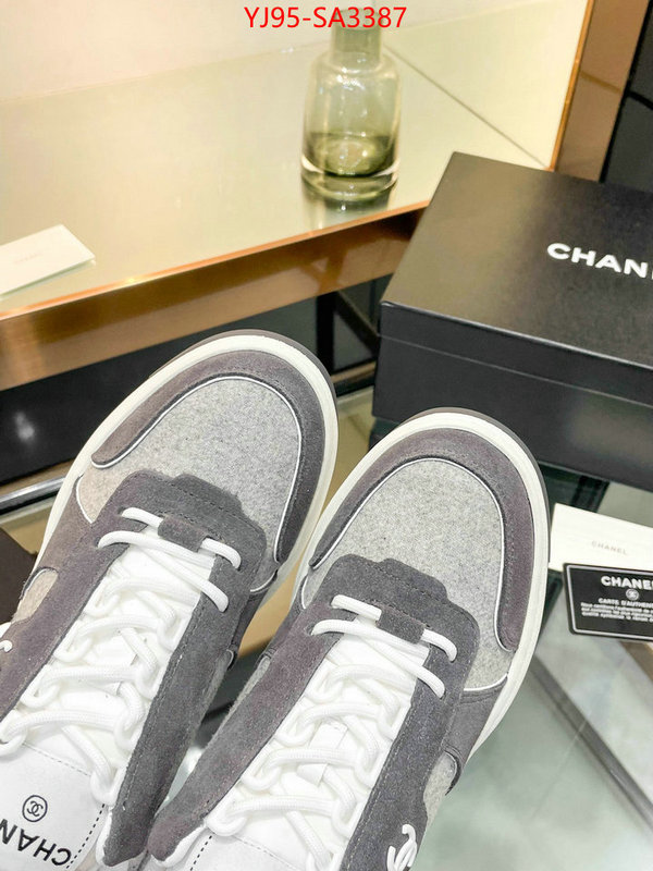 Women Shoes-Chanel find replica ID: SA3387 $: 95USD