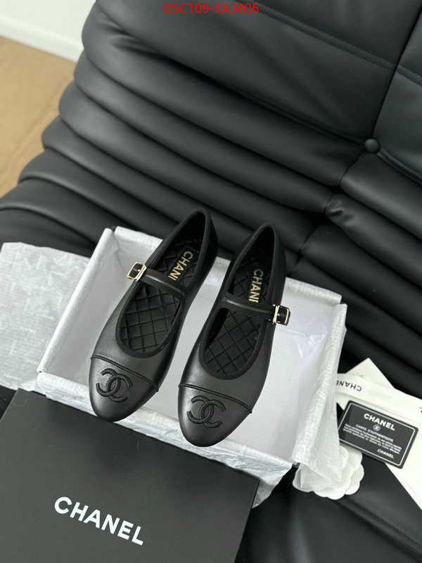 Women Shoes-Chanel high quality aaaaa replica ID: SA3806 $: 109USD