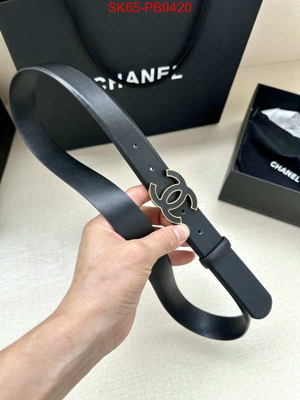 Belts-Chanel designer high replica ID: PB9420 $: 65USD