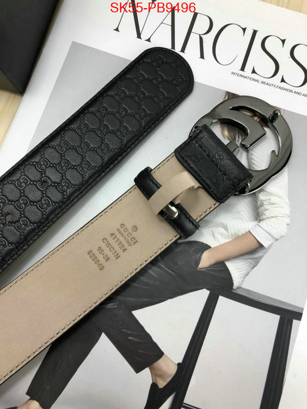 Belts-Gucci top fake designer ID: PB9496 $: 55USD