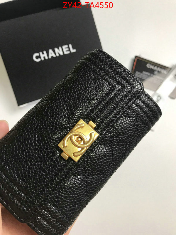 Chanel Bags(4A)-Wallet- buy the best high quality replica ID: TA4550 $: 42USD,