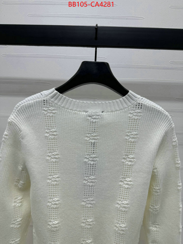 Clothing-Chanel where should i buy replica ID: CA4281 $: 105USD