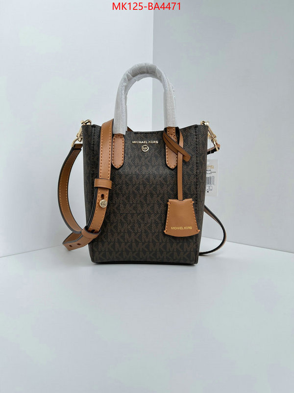 Michael Kors Bags(TOP)-Handbag- best fake ID: BA4471 $: 125USD,