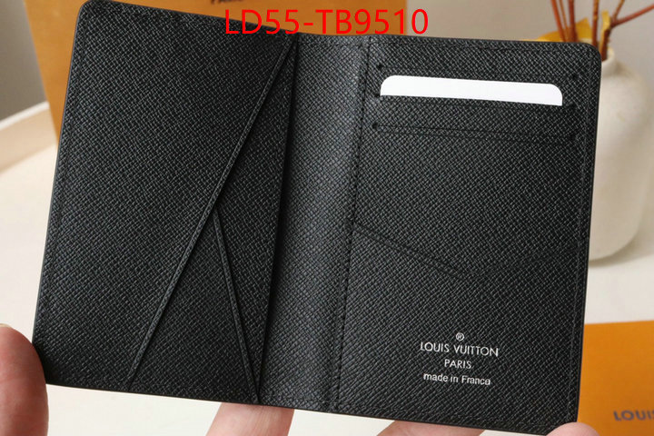 LV Bags(TOP)-Wallet buy 2024 replica ID: TB9510 $: 55USD,