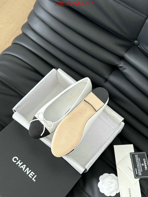 Women Shoes-Chanel we provide top cheap aaaaa ID: SA3797 $: 95USD