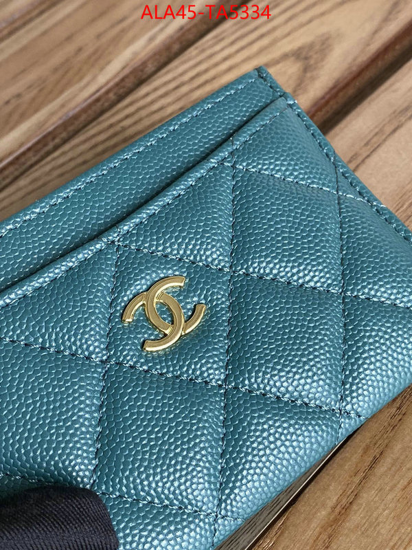 Chanel Bags(TOP)-Wallet- found replica ID: TA5334 $: 45USD,