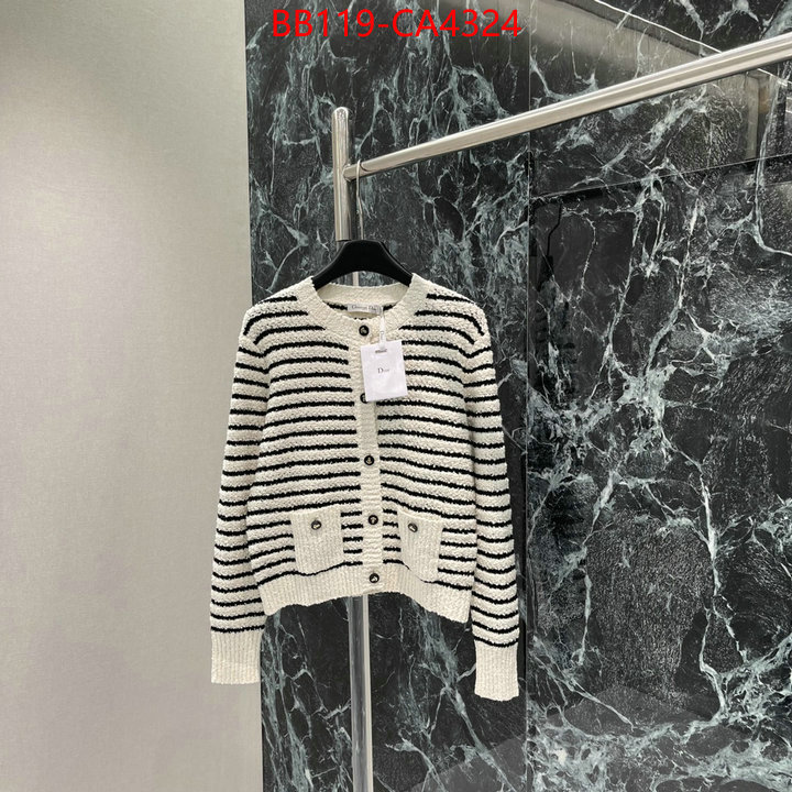 Clothing-Dior where to buy ID: CA4324 $: 119USD