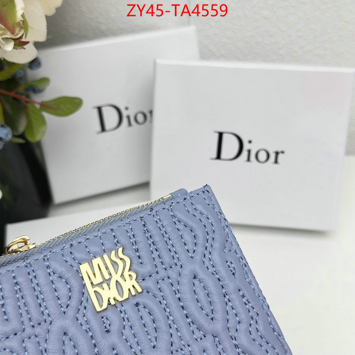 Dior Bags(4A)-Wallet- what is a 1:1 replica ID: TA4559 $: 45USD,