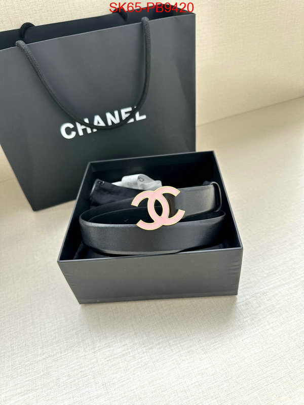 Belts-Chanel designer high replica ID: PB9420 $: 65USD