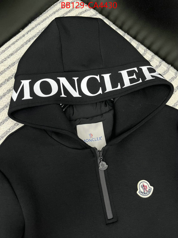 Clothing-Moncler perfect ID: CA4430 $: 129USD