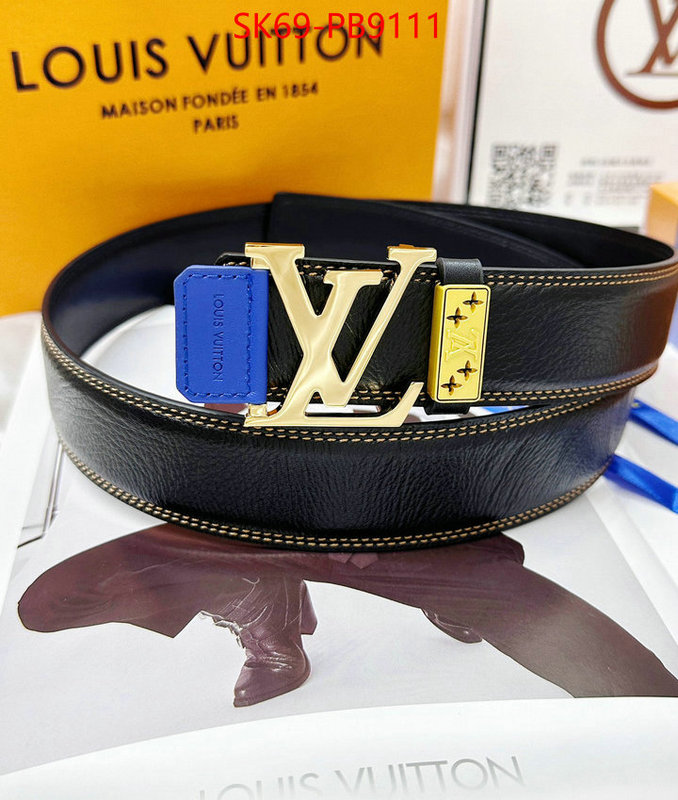 Belts-LV where could you find a great quality designer ID: PB9111 $: 69USD