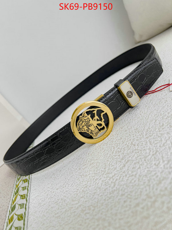 Belts-Versace top quality designer replica ID: PB9150 $: 69USD