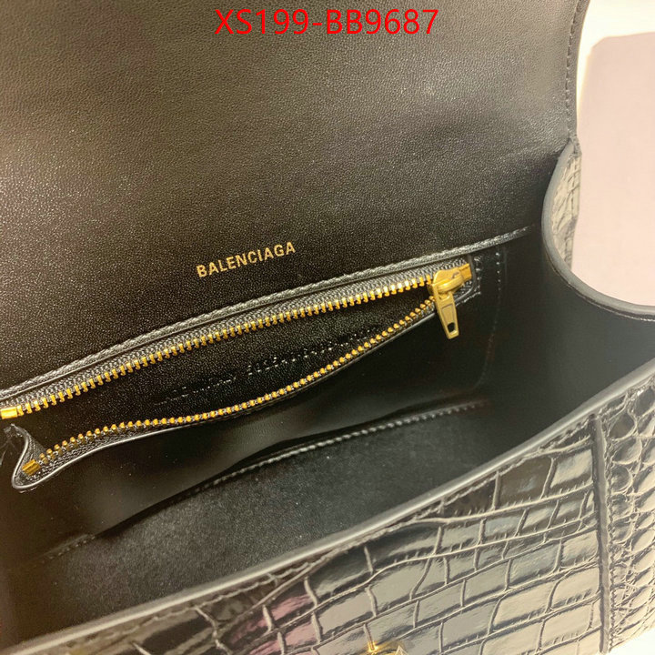 Balenciaga Bags(TOP)-Hourglass- high quality replica designer ID: BB9687 $: 199USD,