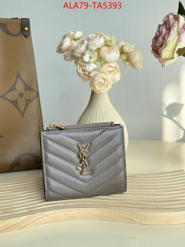 YSL Bags(TOP)-Wallet- what best replica sellers ID: TA5393 $: 79USD,