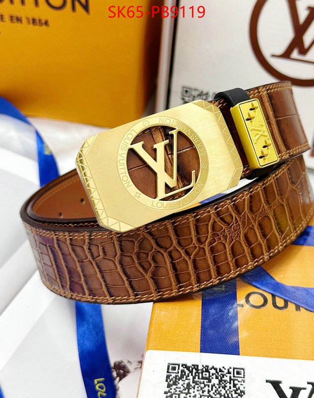 Belts-LV quality replica ID: PB9119 $: 65USD