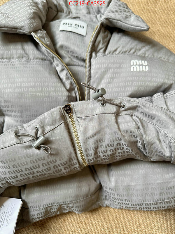 Down jacket Women-Miu Miu 2024 perfect replica designer ID: CA3525 $: 219USD