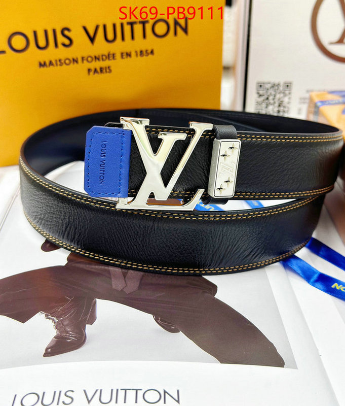 Belts-LV where could you find a great quality designer ID: PB9111 $: 69USD