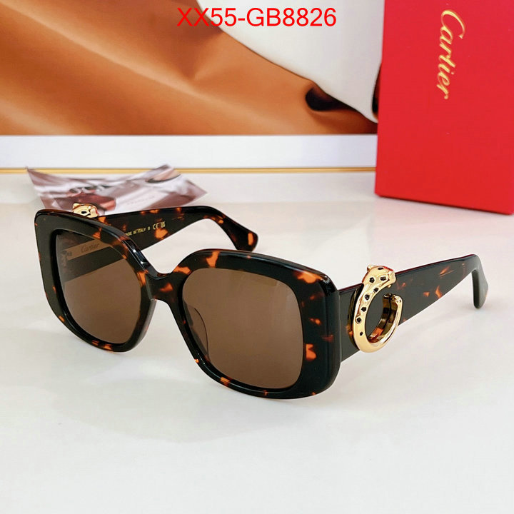 Glasses-Cartier only sell high-quality ID: GB8826 $: 55USD