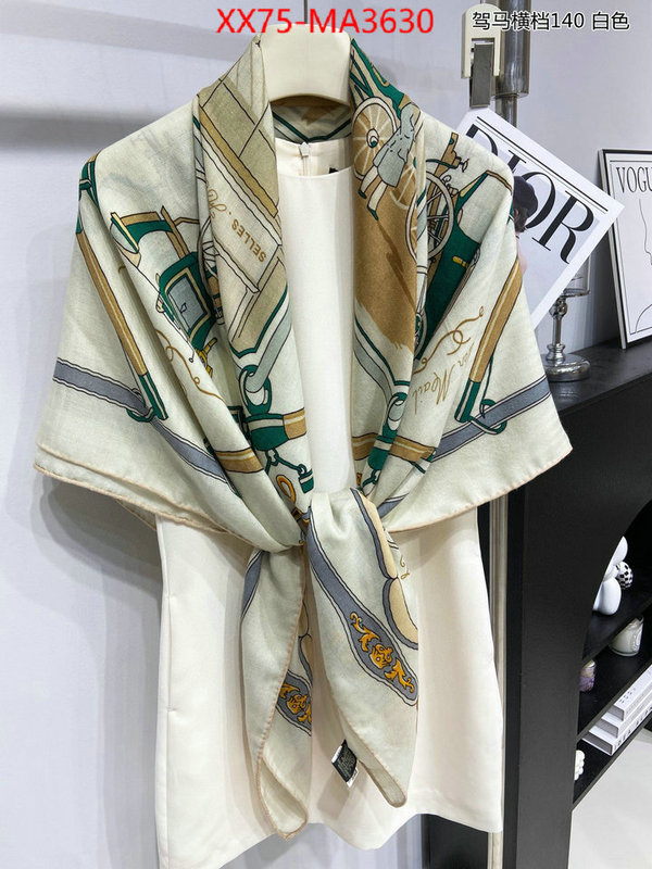 Scarf-Hermes luxury fake ID: MA3630 $: 75USD