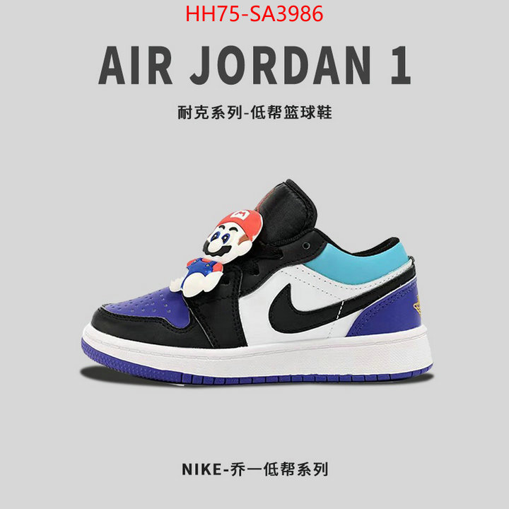 Kids shoes-Air Jordan high quality 1:1 replica ID: SA3986 $: 75USD