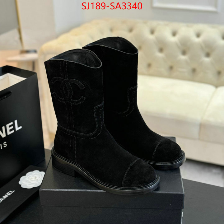 Women Shoes-Chanel 1:1 replica ID: SA3340 $: 189USD