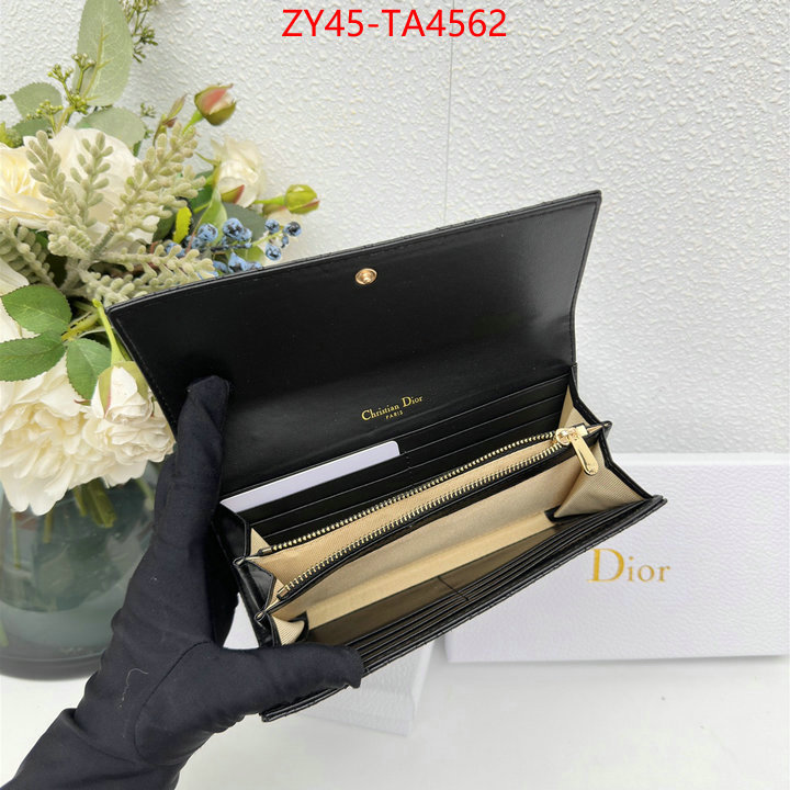 Dior Bags(4A)-Wallet- outlet 1:1 replica ID: TA4562 $: 45USD,