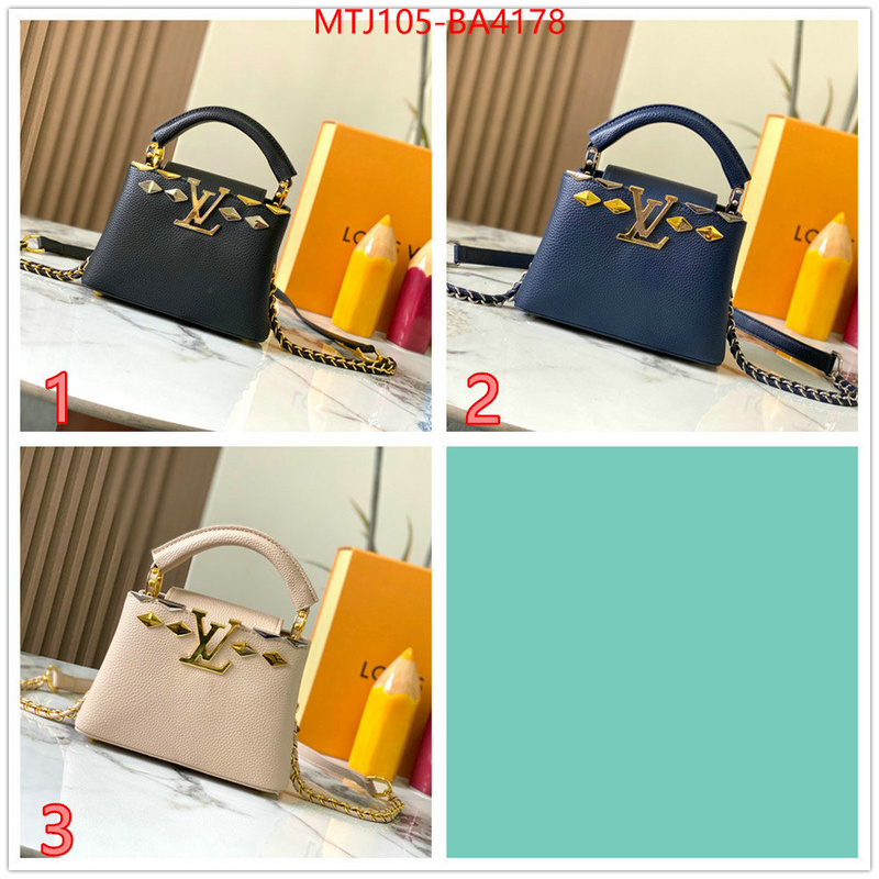 LV Bags(4A)-Handbag Collection- how to start selling replica ID: BA4178 $: 105USD,