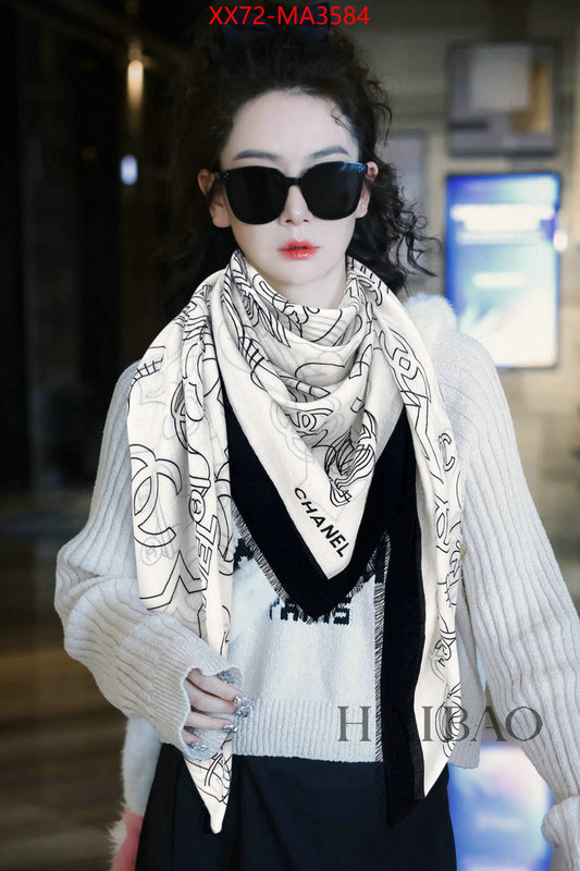 Scarf-Chanel perfect quality designer replica ID: MA3584 $: 72USD