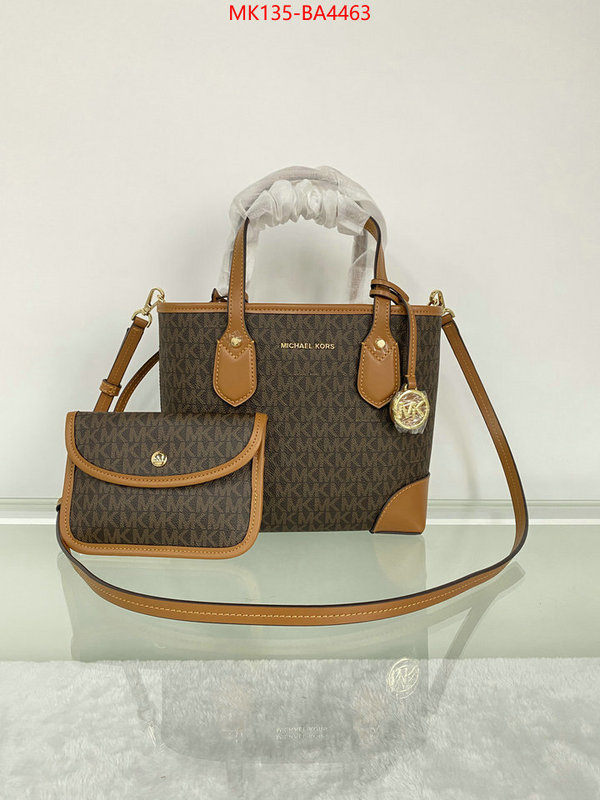 Michael Kors Bags(TOP)-Handbag- the highest quality fake ID: BA4463 $: 135USD,