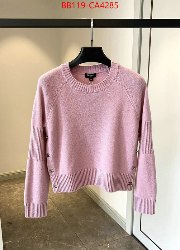 Clothing-Chanel replica best ID: CA4285 $: 119USD