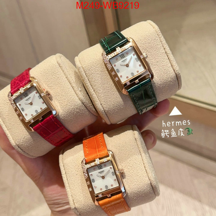 Watch(TOP)-Hermes perfect replica ID: WB9219 $: 249USD