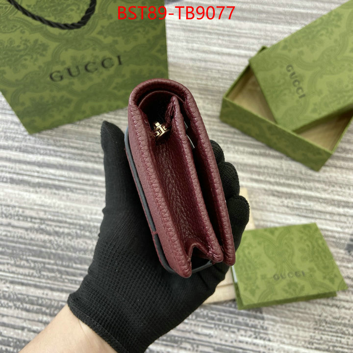 Gucci Bags(TOP)-Wallet- buy replica ID: TB9077 $: 89USD,