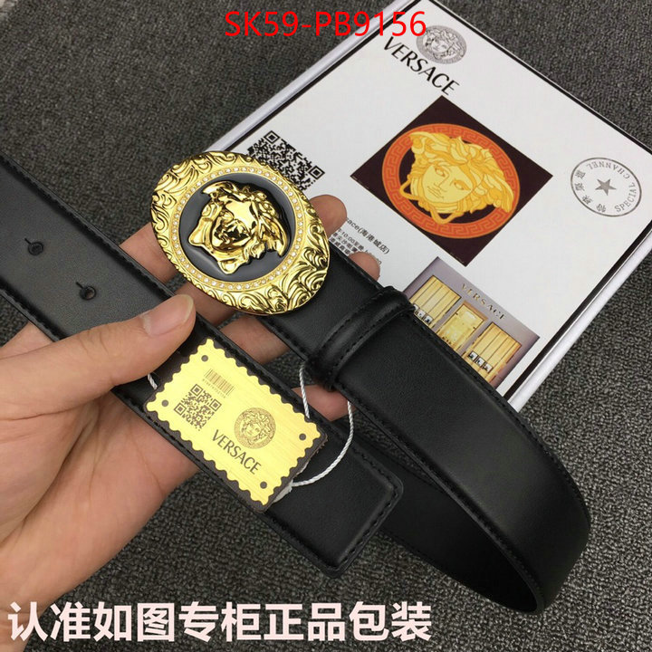 Belts-Versace aaaaa+ quality replica ID: PB9156 $: 59USD